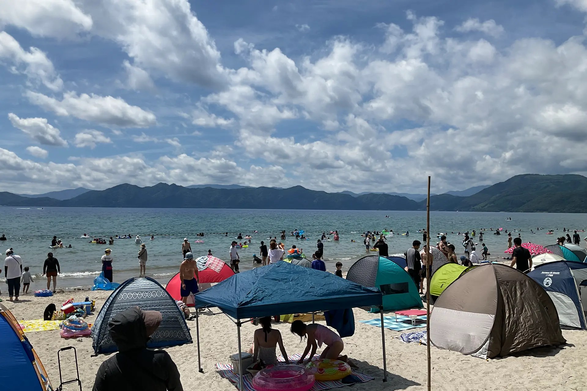 田沢湖遊泳場