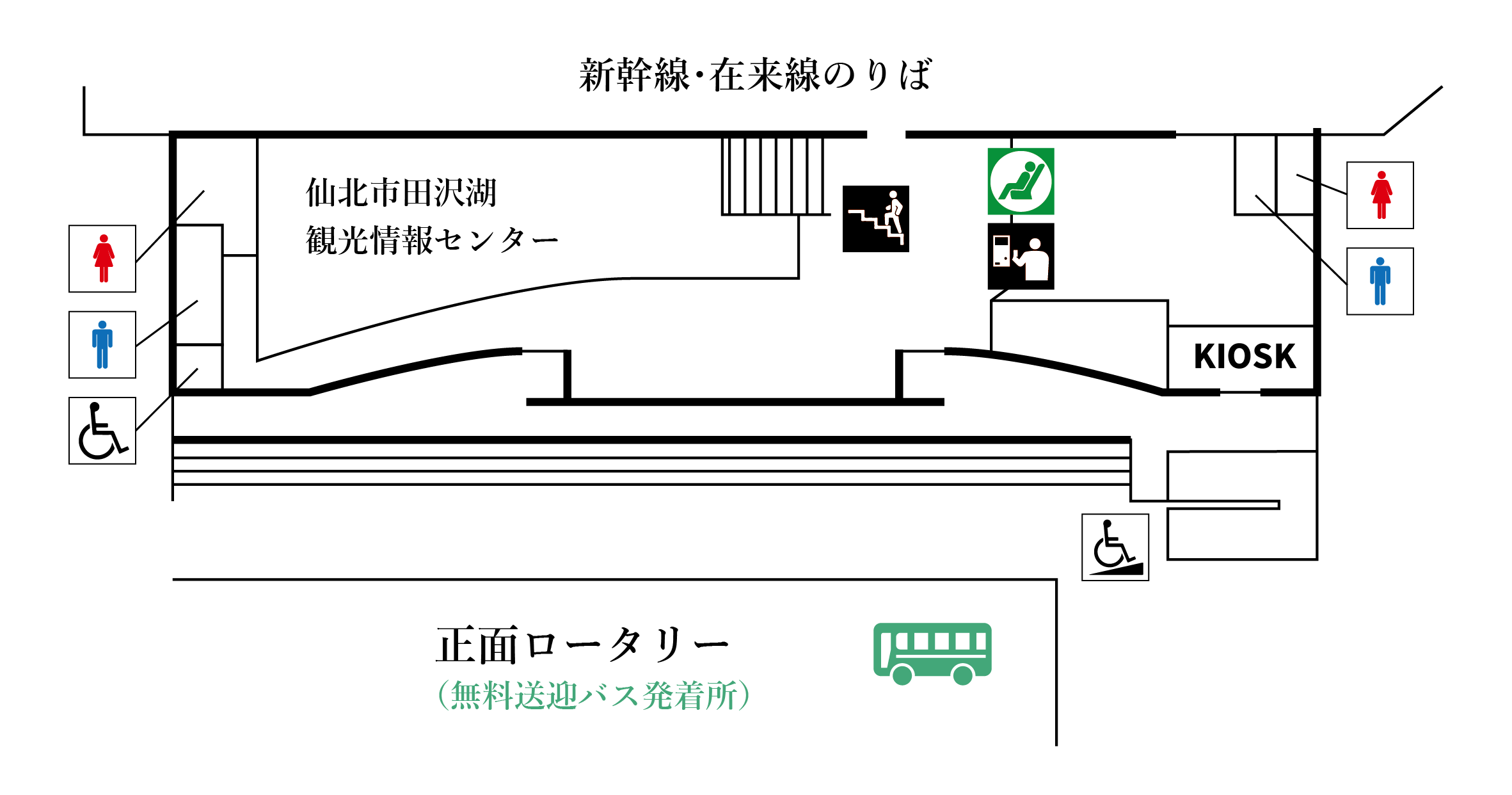 無料送迎バス